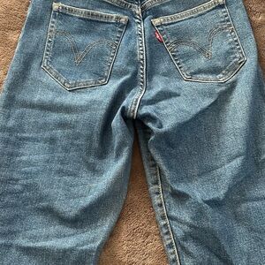 Levi's Ribcage Blue Jeans
